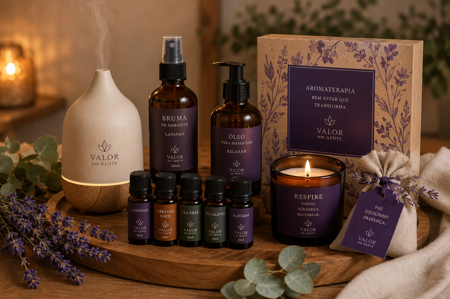 Aromaterapia Valor em Gente